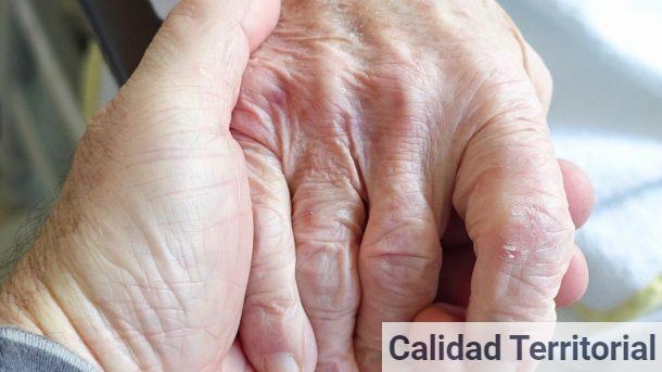 hand, aged, care